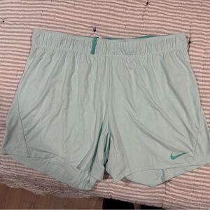 Nike Light Mint Green Athletic Shorts